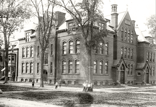 Historic photograph of the St. Augustine Academy