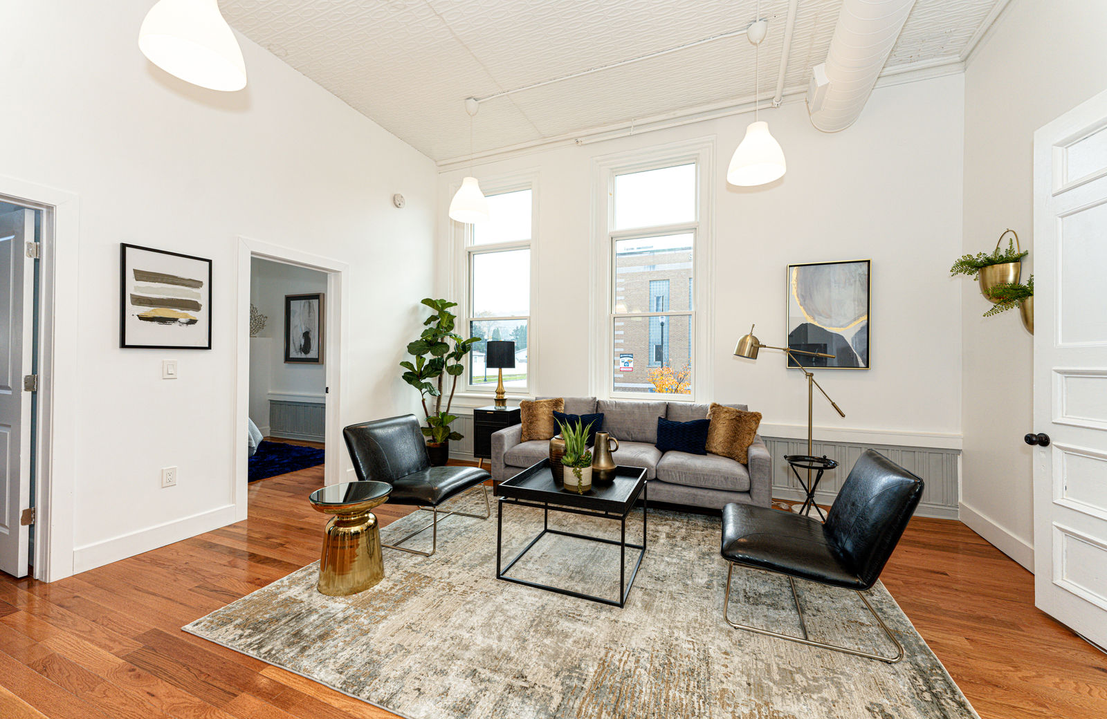 Loft living room