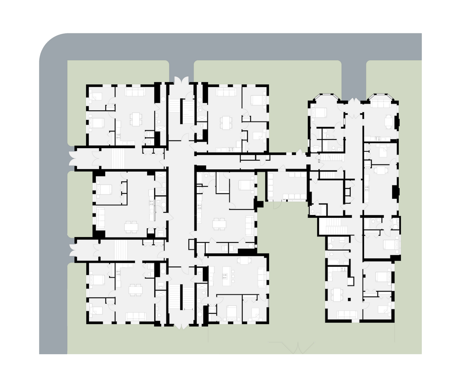 Second Floor floor plan